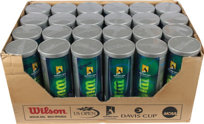 

Wilson Australian Open Tennis Ball(Pack of 72, Multicolor)