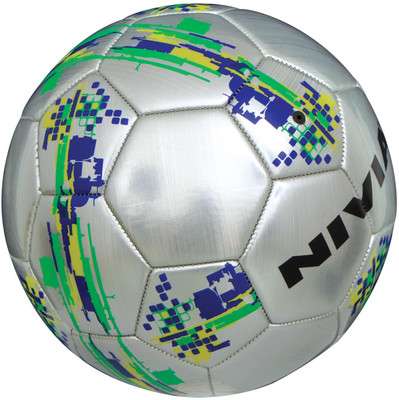 

Nivia Crystal Football - Size: (Pack of 1, Silver