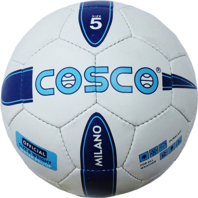 Cosco Milano Football - Size: (Pack of 1, White, Blue
