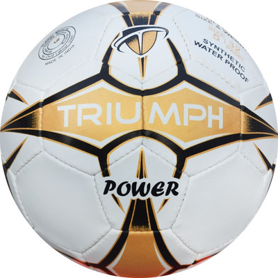 

Triumph Power White/Gold Football - Size: (Pack of 1, Multicolor