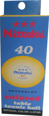 

Nittaku 3 Star Ping Pong Ball(Orange)