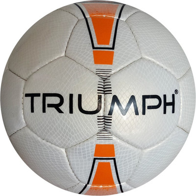 

Triumph CARBOTEK White/Orange Football - Size: (Pack of 1, White, Orange