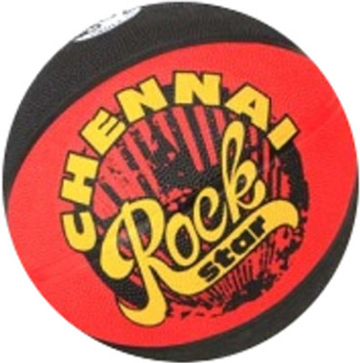 

Nivia Chennai Rock Star Basketball - Size: (Black, Red