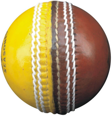 

Ceela Sports Crown Training Cricket Training Ball(Pack of 1, Yellow, Brown)