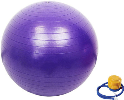 

Mor Sporting Anti Burst Gym Ball(With Pump), Purple