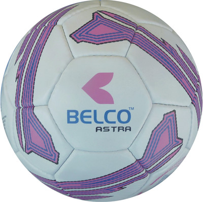 

BELCO Astra 4 Football - Size: (Pack of 1, Black, White, Pink