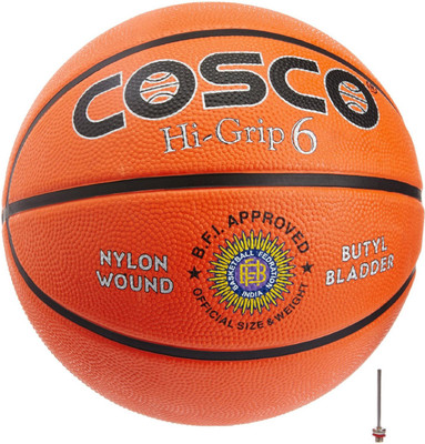 

Cosco Hi-Grip Basketball - Size: (Pack of 1, Orange, Assorted