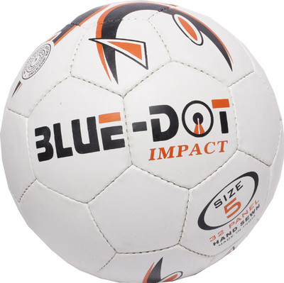

Blue Dot Impact Football - Size: 4(Pack of 1, White)
