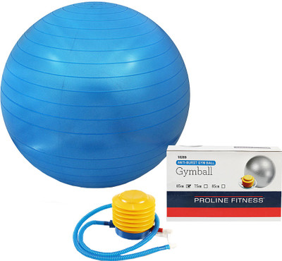 

Proline Anti-burst Gym Ball(With Pump), Blue