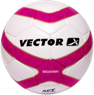 

Vector X Thermobonded Football - Size: (Pack of 1, White, Pink