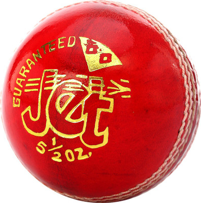 

Vicky Jet Cricket Leather Ball(Pack of 6, Red)