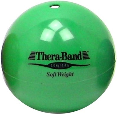 

Thera-Band Soft Weight Medicine Ball(Weight: 2 Kg, Green)