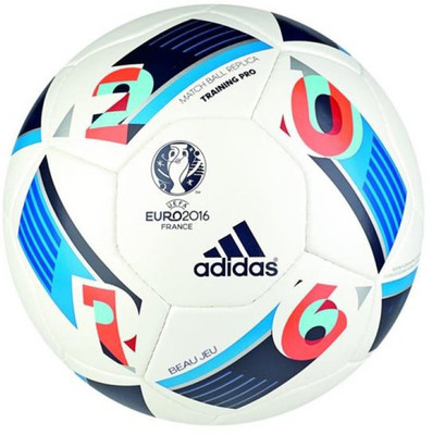 

ADIDAS Euro16Trainpro Football - Size: (Pack of 1, Multicolor, White;brightblue;ngti