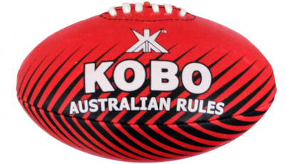 

Kobo Australian Rugby Ball - Size: (Pack of 1, Red