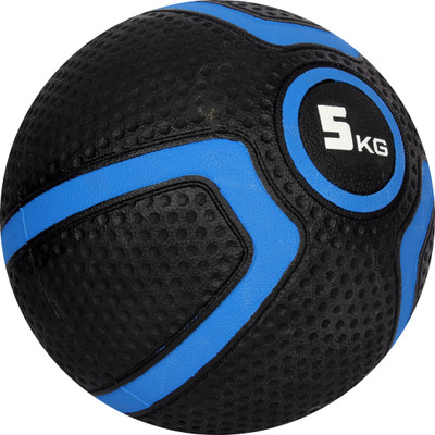

Everlast 5KG Rubber Medicine Ball(Weight: 5 Kg, Black, Blue)