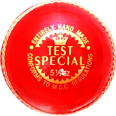 

CE Sigma Test Special Cricket Leather Ball(Pack of 1, Red)