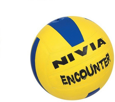 

Nivia Encounter Volleyball - Size: (Pack of 1, Yellow, Blue