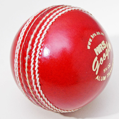 

HRS Googly Red Cricket Leather Ball(Pack of 1, Red)