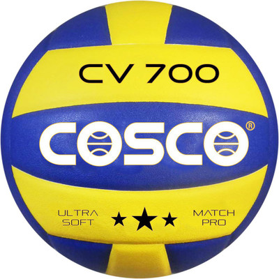 

Cosco CV 700 Volleyball - Size: (Pack of 1, Red, Blue, Orange, Yellow, Grey, Yellow/blue