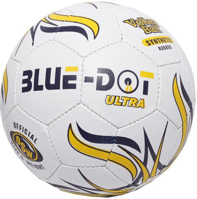 

Blue Dot Ultra Volleyball - Size: 4(Pack of 1, White)