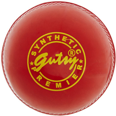 SS Gutsy Synthetic Cricket Rubber Ball(Pack of 1, Red)