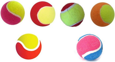 

Ally AllyGater Cricket Tennis Ball(Pack of 6, Multicolor)