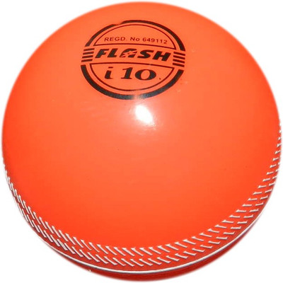 

Flash SOFT i-10 Cricket Rubber Ball(Pack of 1, Orange)