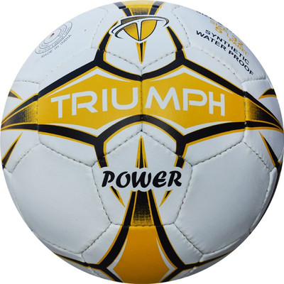 

Triumph Power White/Yellow Football - Size: (Pack of 1, Yellow