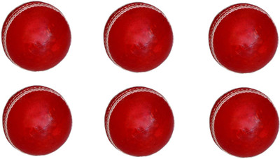 

VSM GOLDSTAR Cricket Leather Ball(Pack of 6, Red)