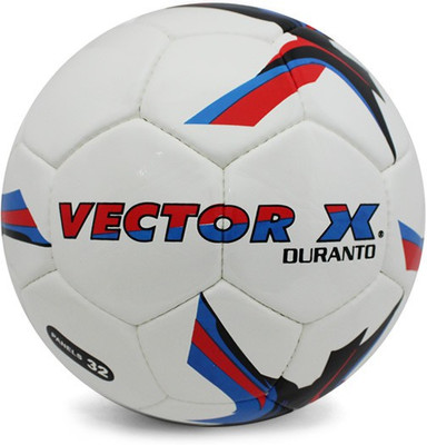 

Vector X Duranto Football - Size: (Pack of , White, Blue, Red