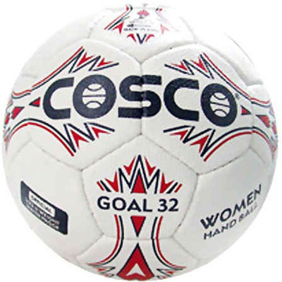 

Cosco Goal 32 Handball(Pack of 1, White, Red)