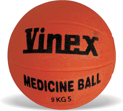 

Vinex Rubber (9 Kg) Medicine Ball(Weight: 9 Kg, Orange)
