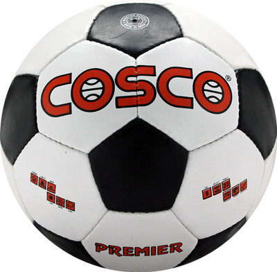 

Cosco PREMIER Football Size- Football - Size: (Pack of 1, Red, Yellow, White, Grey, Orange, White/black