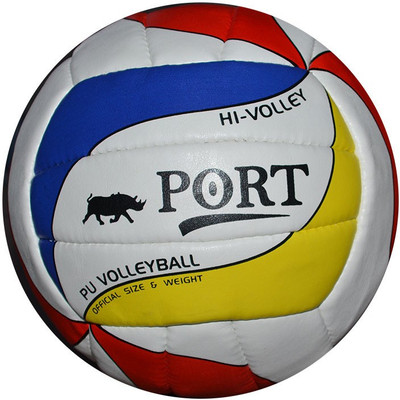 

Port Hi-Volley Volleyball - Size: (Pack of 1, Multicolor