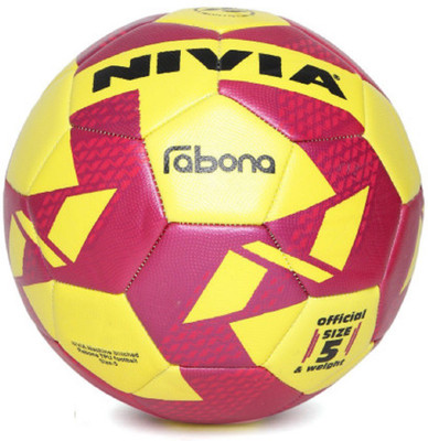 

Nivia Rabona Football - Size: (Pack of 1, Yellow, Pink