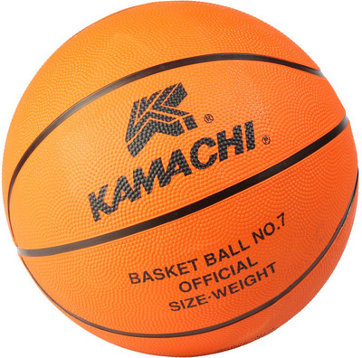 

KAMACHI Stamp Basketball - Size: 7(Pack of 1, Multicolor)