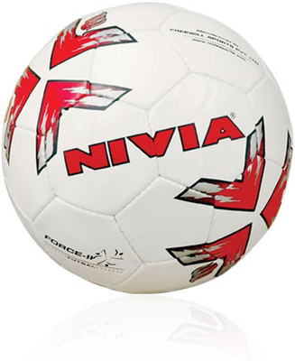 

Nivia FB-275 Force Fustal Football - Size: (Pack of 1, White