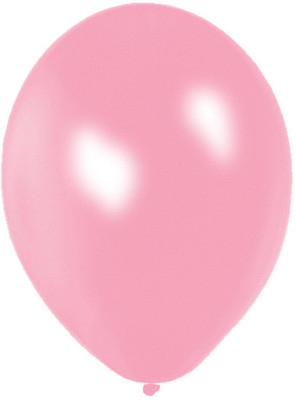 

Bobo Funco Solid Metallic Latex Balloon(Pink, Pack of 25)