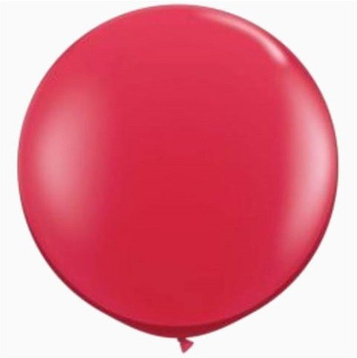 

GrandShop Solid Super Large Round 36" Inches Balloon(Red, Pack of 5)