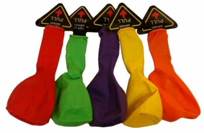 

PackNBuy Solid HOM40_LED Balloon(Red, Yellow, Blue, White, Orange, Pack of 50)