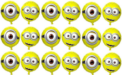 

Prollon Printed Small Minion 18*18 Balloon(Multicolor, Pack of 18)