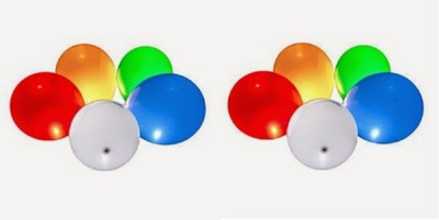 

Rasmy home Decors Solid rc 91 Balloon(Multicolor, Pack of 10)