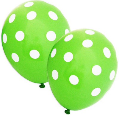 

Tiger Printed 50180 Balloon(Green, Pack of 10)