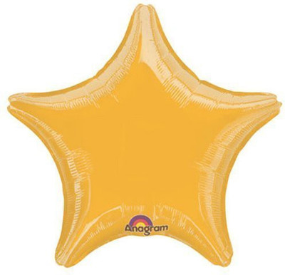 

Anagram Solid 30585-02 Balloon(Gold, Pack of 1)