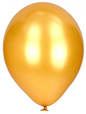 

M&C Dream Gifts Solid Metallic Gold Balloons Pack of 50 Balloon(Gold, Pack of 50)