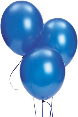 

Nxt Gen Solid Metallic Blue Pack of 50 Pcs Balloon(Blue, Pack of 50)