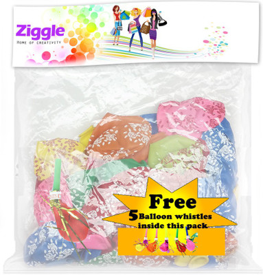 

Party Printed BAL1312 Balloon(Multicolor, Pack of 30)