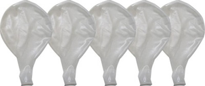 

Planet Jashn Printed PFP90073 Balloon(White, Pack of 5)