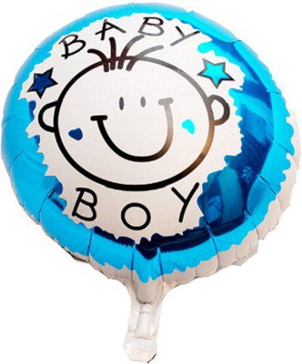 

PartyballoonsHK Printed Baby Boy Foil (pack of 1) Balloon(Multicolor, Pack of 1)