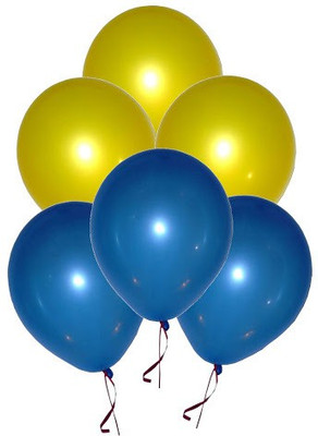 28% OFF on GrandShop Solid 50202 Balloon(Yellow, Blue, Pack of 50) 28% OFF on GrandShop Solid 50202 Balloon(Yellow, Blue, Pack of 50)